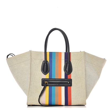 Celine Cotton Canvas Medium Phantom Luggage Multicolor 1 of 11