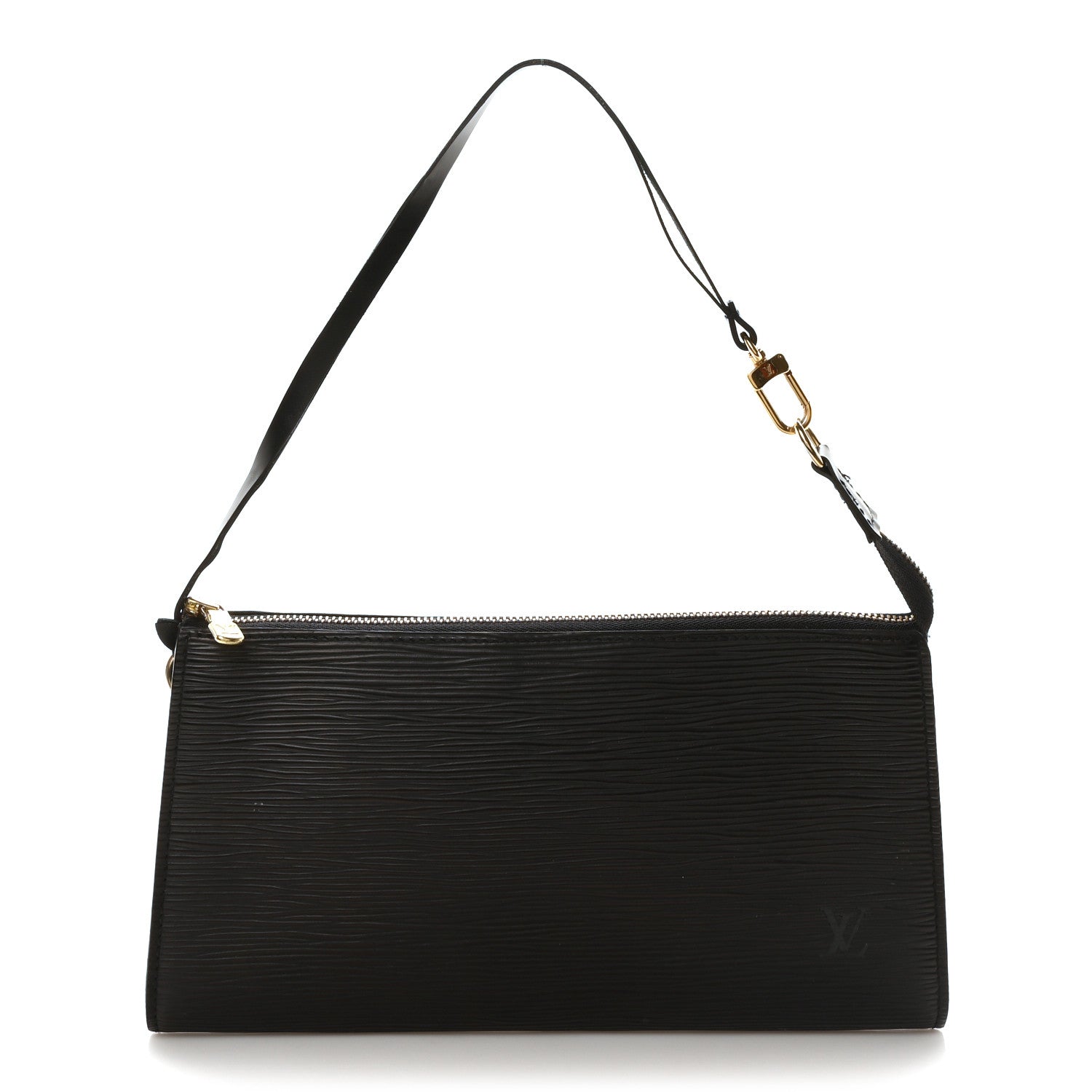 Louis Vuitton Epi Pochette Accessories 24 Black 1 of 9