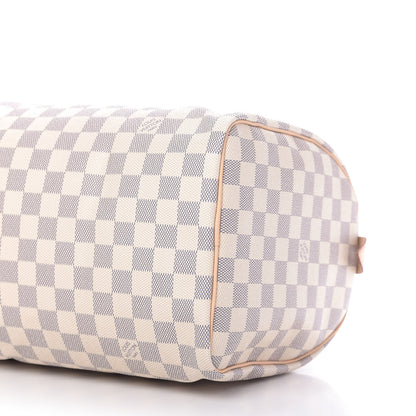 Louis Vuitton Damier Azur Speedy 30 7 of 9