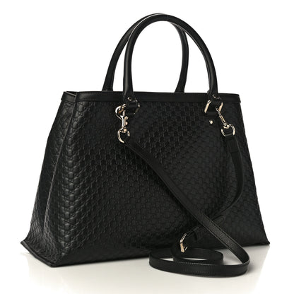 Gucci Soft Microguccissima Medium Tote Black 3 of 13