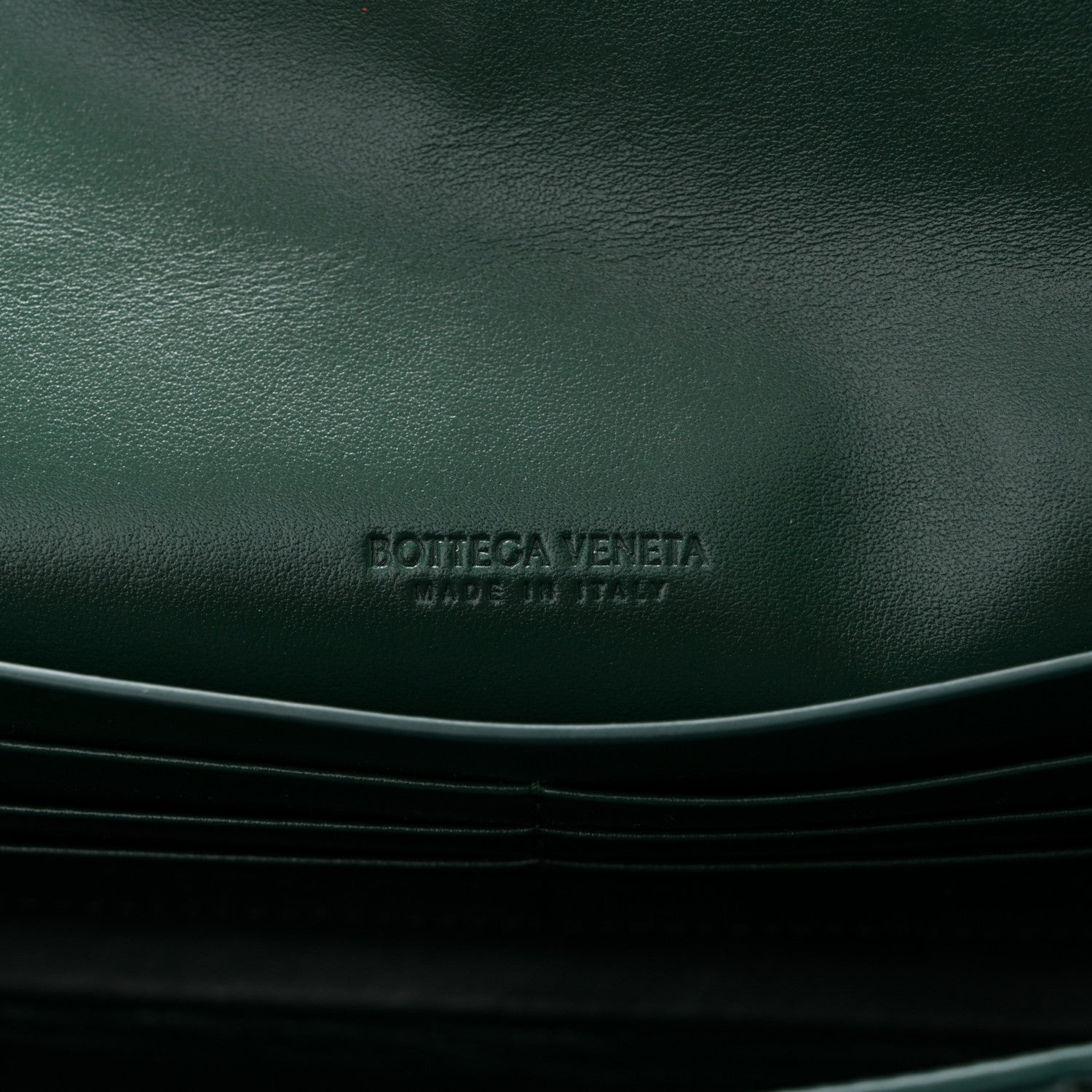Bottega Veneta Nappa Intrecciato Long Andiamo Top Handle Clutch Emerald Green 6 of 7