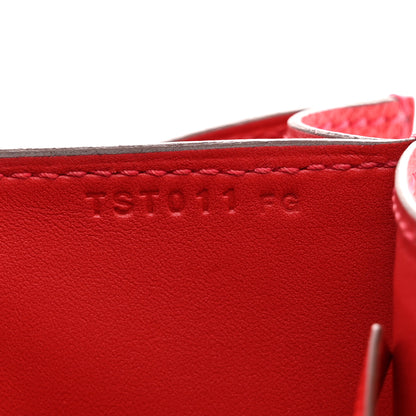 Hermes Epsom Constance 24 Rouge Casaque 7 of 11