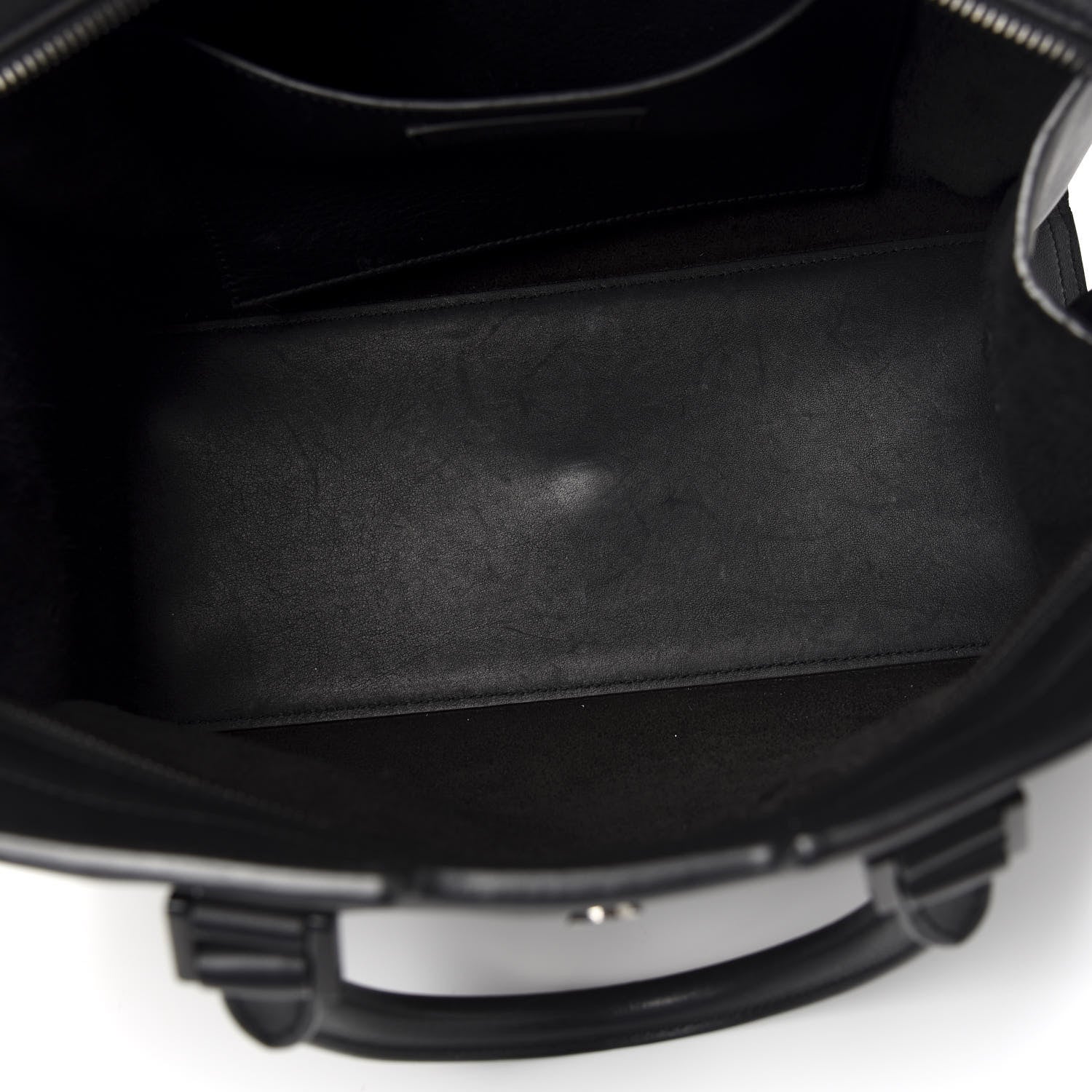 Saint Laurent Smooth Calfskin Small Monogram Cabas Black 5 of 11