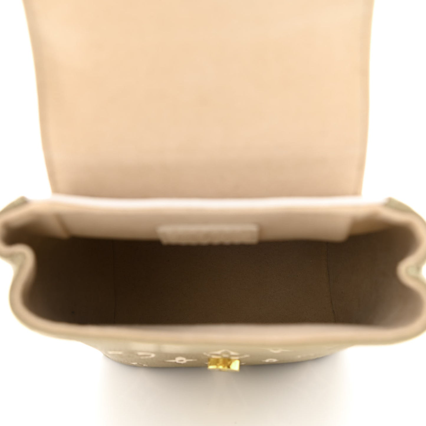 Empreinte Monogram Spring In The City Tiny Backpack Kaki Beige Cream