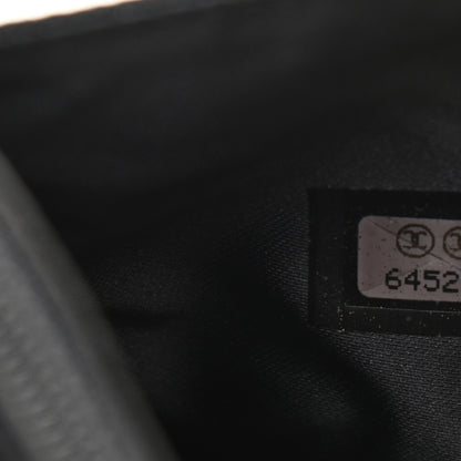 Chanel Nylon Travel Wallet On Chain WOC Black 7 of 13