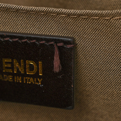 Fendi Zucchino Spalmati Vitello Boston Nocciola Castagna 11 of 13