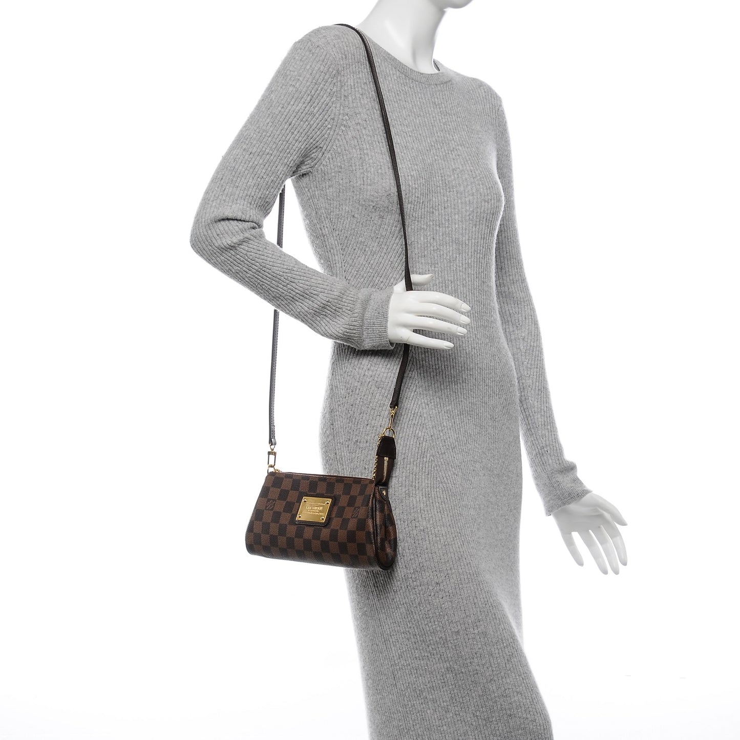 Damier Ebene Eva Clutch
