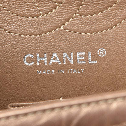 Chanel Metallic Calfskin Quilted 2.55 Reissue 224 Flap Gold 9 of 11
