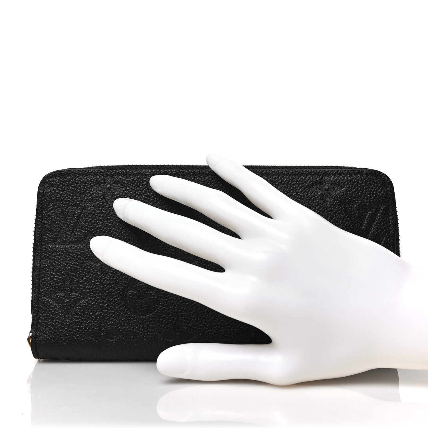 Louis Vuitton Empreinte Zippy Wallet Black 2 of 6
