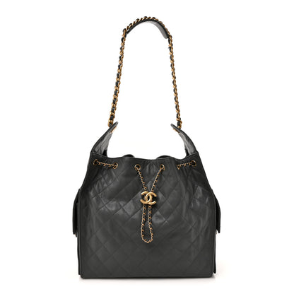 Chanel Caviar Quilted Medium Chanel 25 Handbag Dark Grey 1 of 11