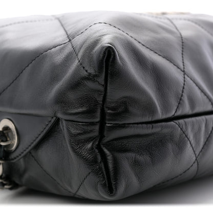 Chanel Shiny Calfskin Quilted Chanel 22 Backpack Black 9 of 10