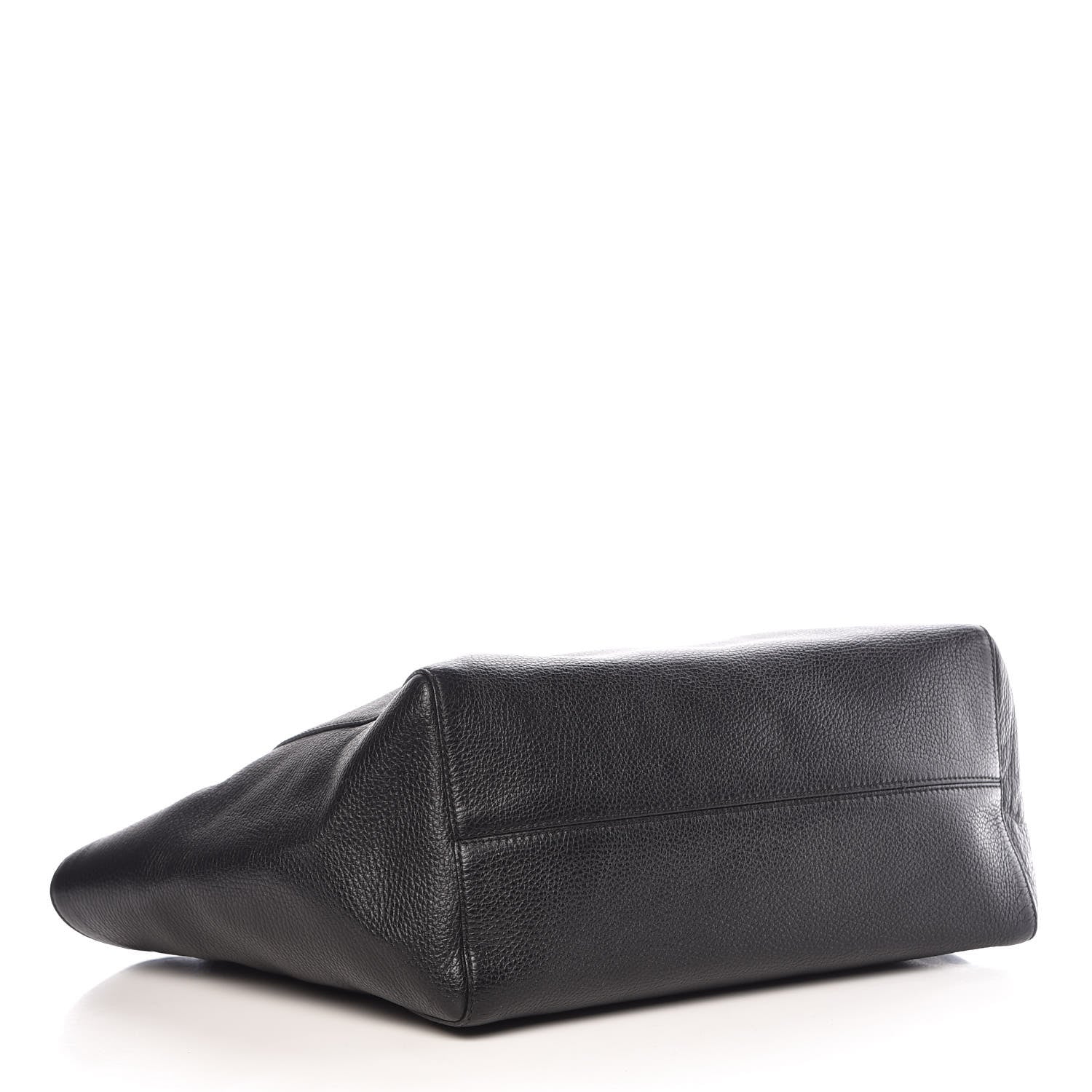 Gucci Pebbled Calfskin Medium Swing Tote Black 4 of 9