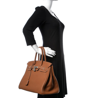 Hermes Togo Birkin 35 Gold 2 of 41