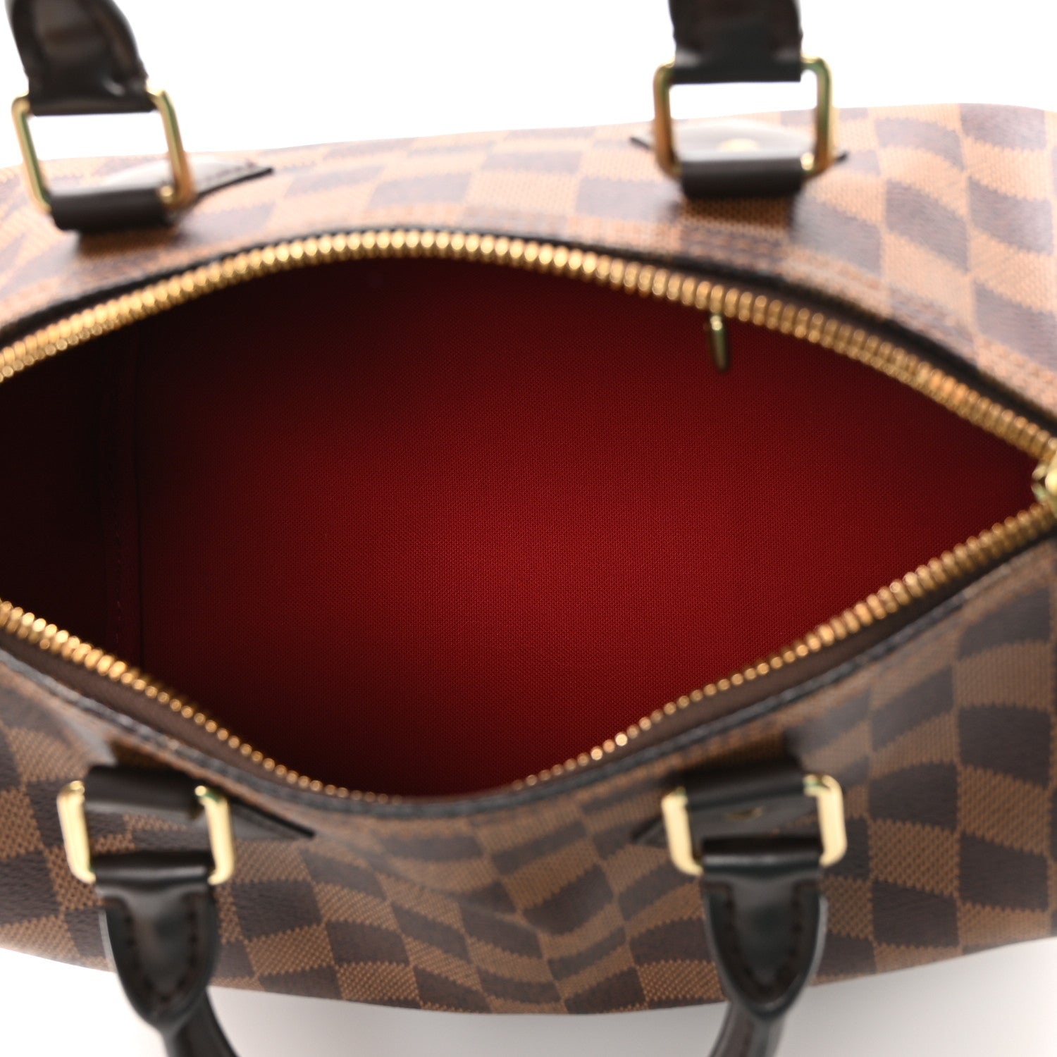 Louis Vuitton Damier Ebene Speedy Bandouliere 25 5 of 10