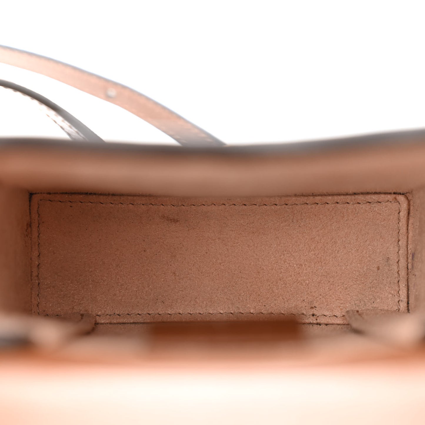 GG Supreme Monogram Mini Horsebit 1955 Crossbody Bag Beige Brown Sugar