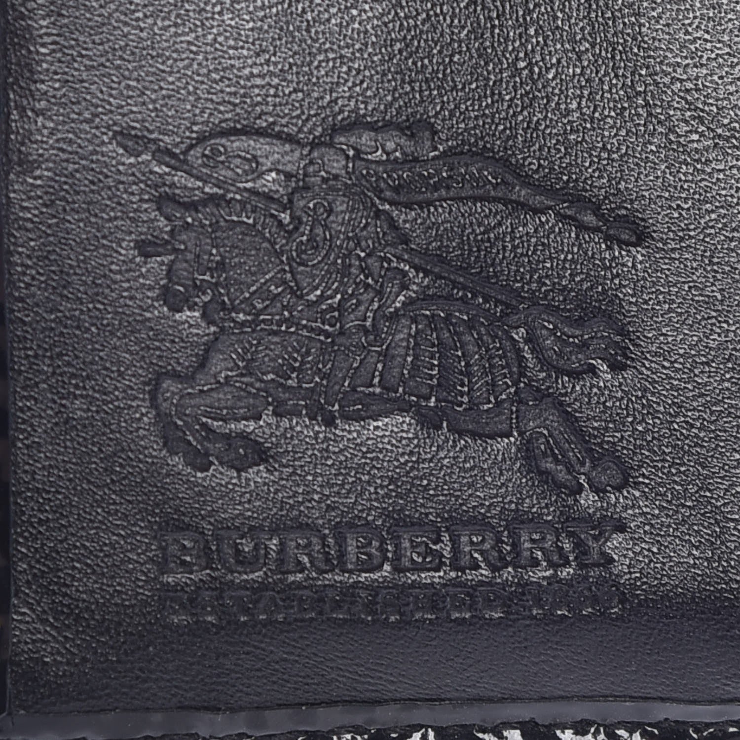 Burberry Supernova Check Compact Wallet Black 5 of 11