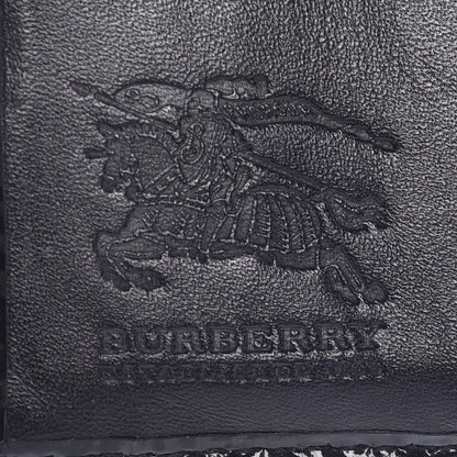 Burberry Supernova Check Compact Wallet Black 5 of 11
