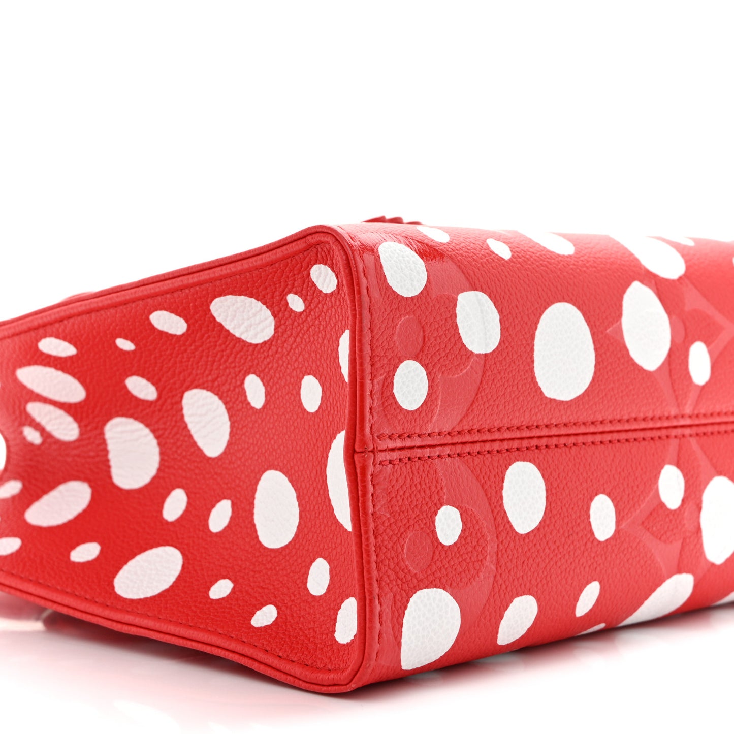 LV X YK Empreinte Infinity Dots Onthego PM Rogue White