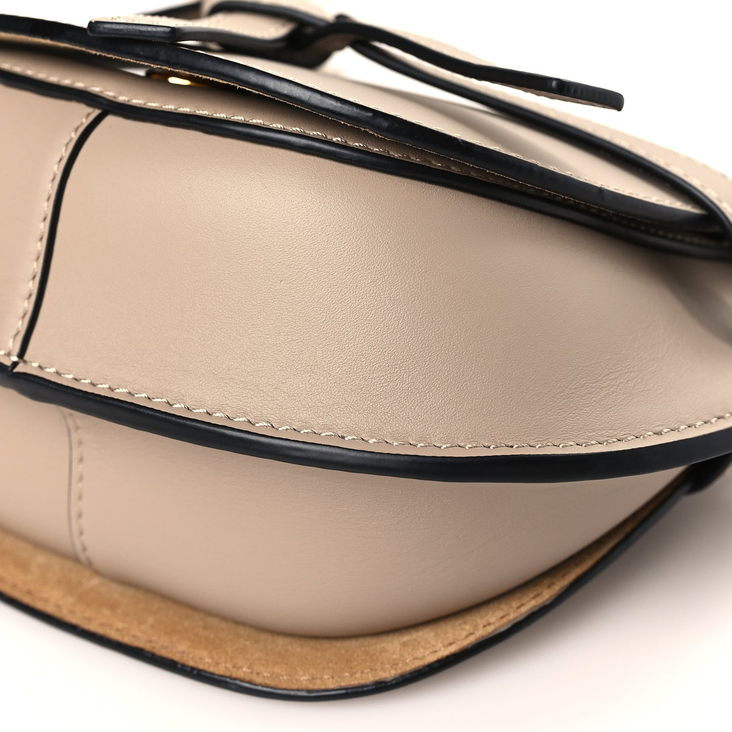 Calfskin Jacquard Mini Gate Dual Bag Sand