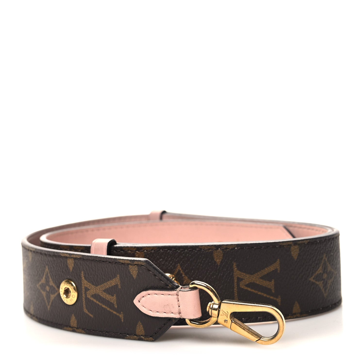 Louis Vuitton Monogram Adjustable Bandouliere Shoulder Strap Rose Ballerine 1 of 6