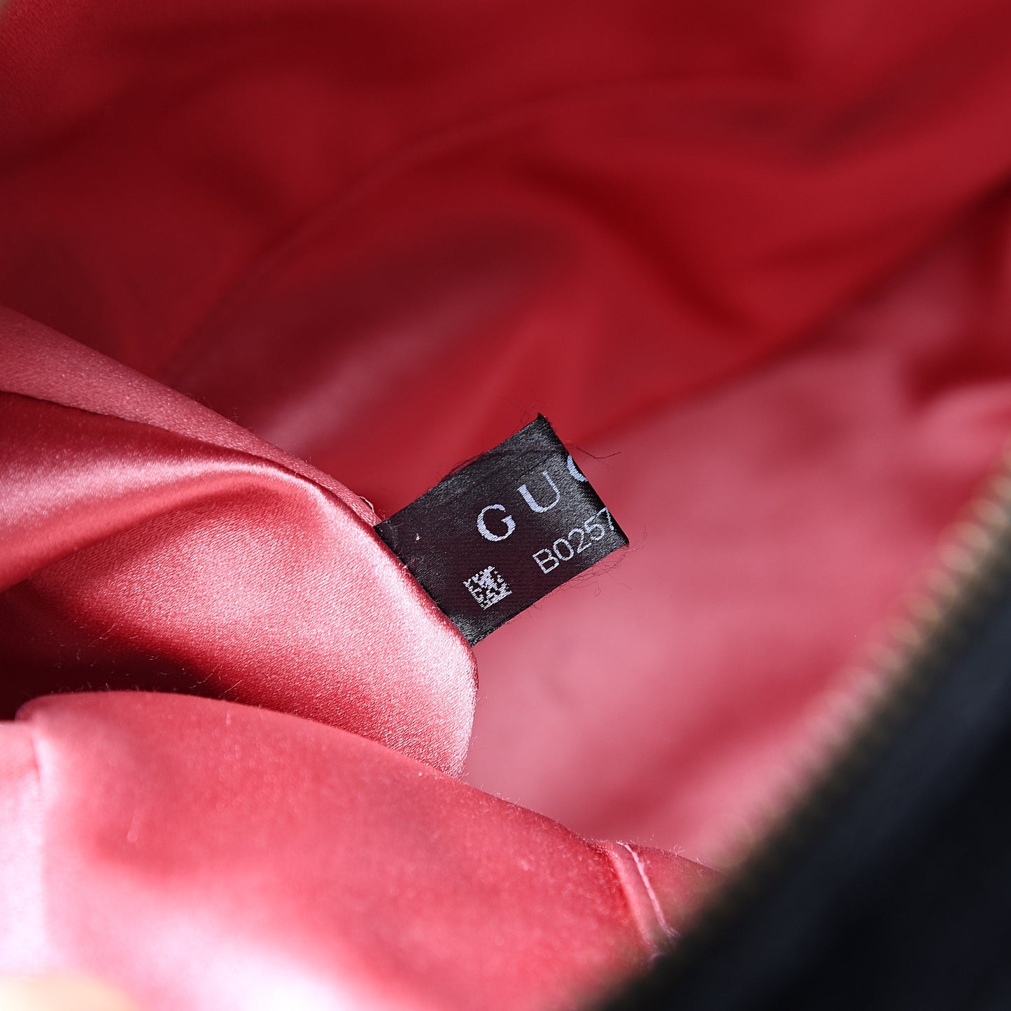 Velvet Matelasse GG Marmont Dome Backpack Black