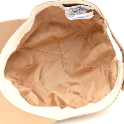 Hermes Trench Canvas Serena Eperon d'Or Cap 58 Beige 7 of 8