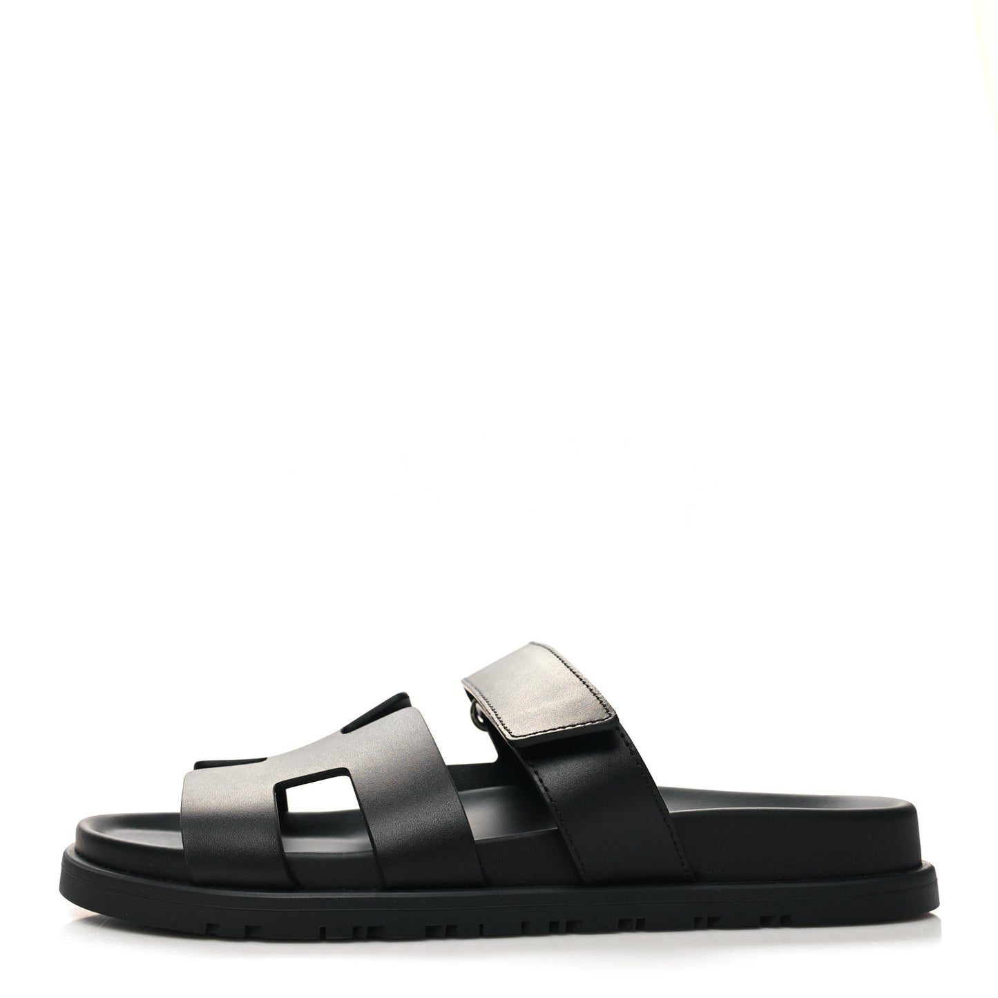 Calfskin Womens Chypre Sandals 39 Black