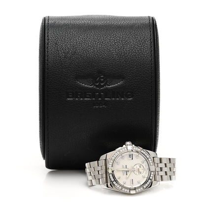 Breitling Stainless Steel Diamond Mother of Pearl 36mm Galactic Automatic Watch A37330 5 of 5