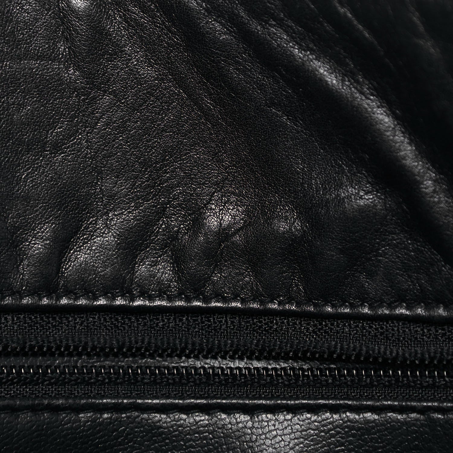Chanel Lambskin Quilted Shoulder Bag Black 14 of 25