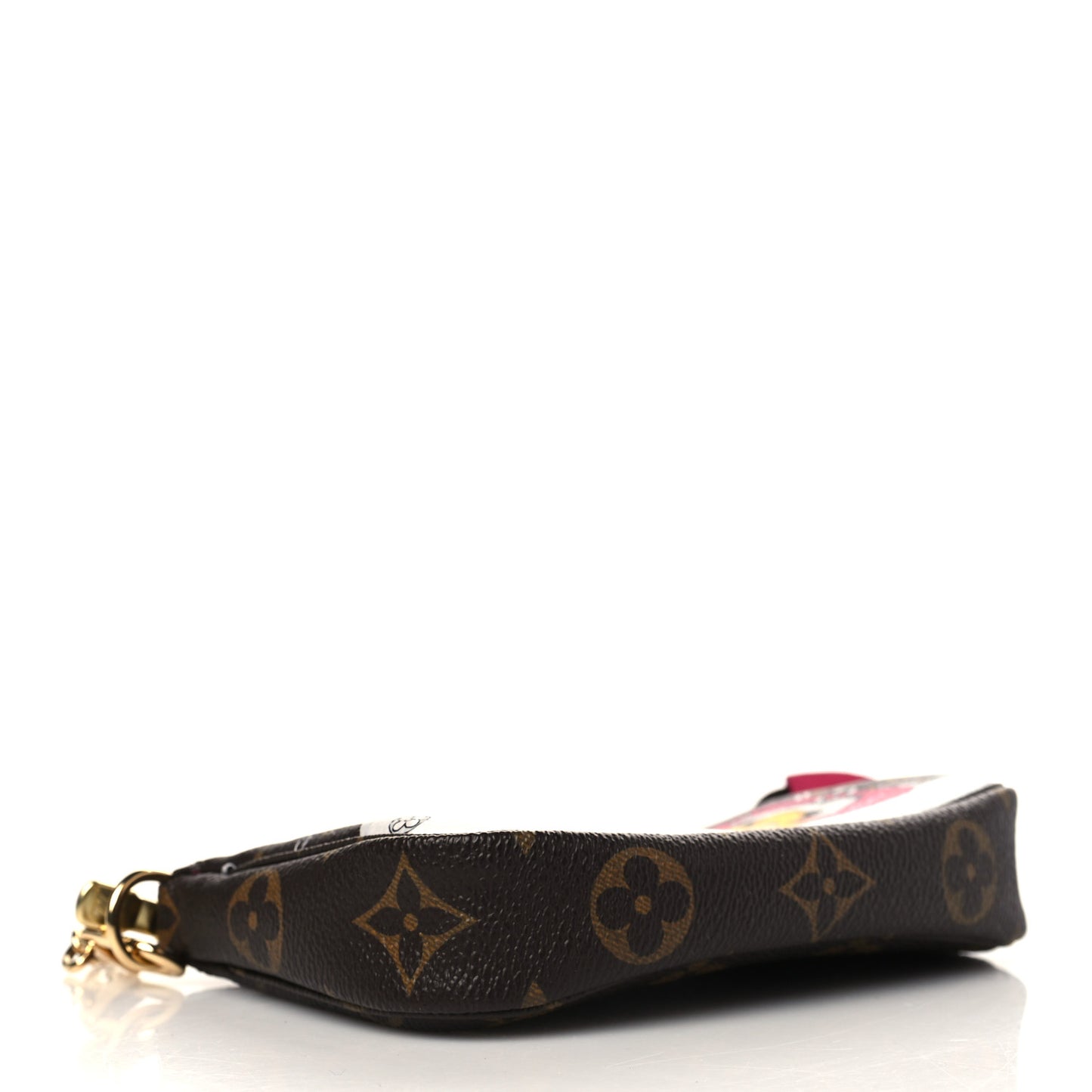Monogram 2019 Christmas Animation Mini Courchevel Pochette Accessories Fuchsia