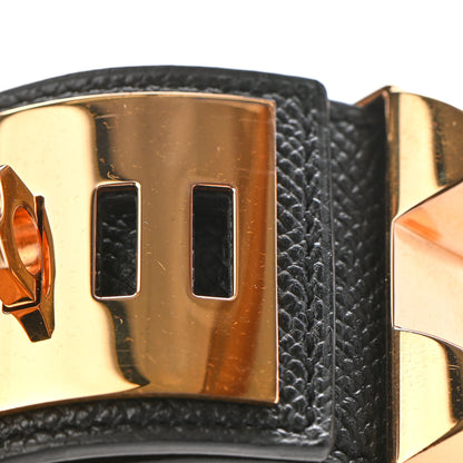 Hermes Epsom Collier de Chien CDC Bracelet S Black 7 of 9