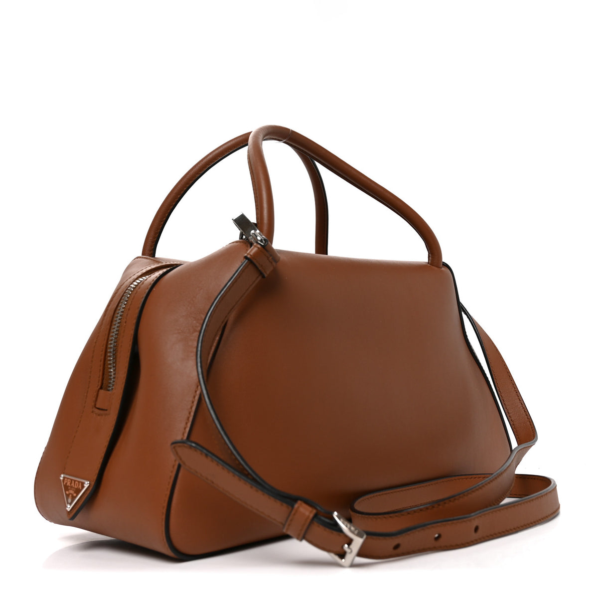 Softy Calfskin Medium  Supernova Handbag Cognac