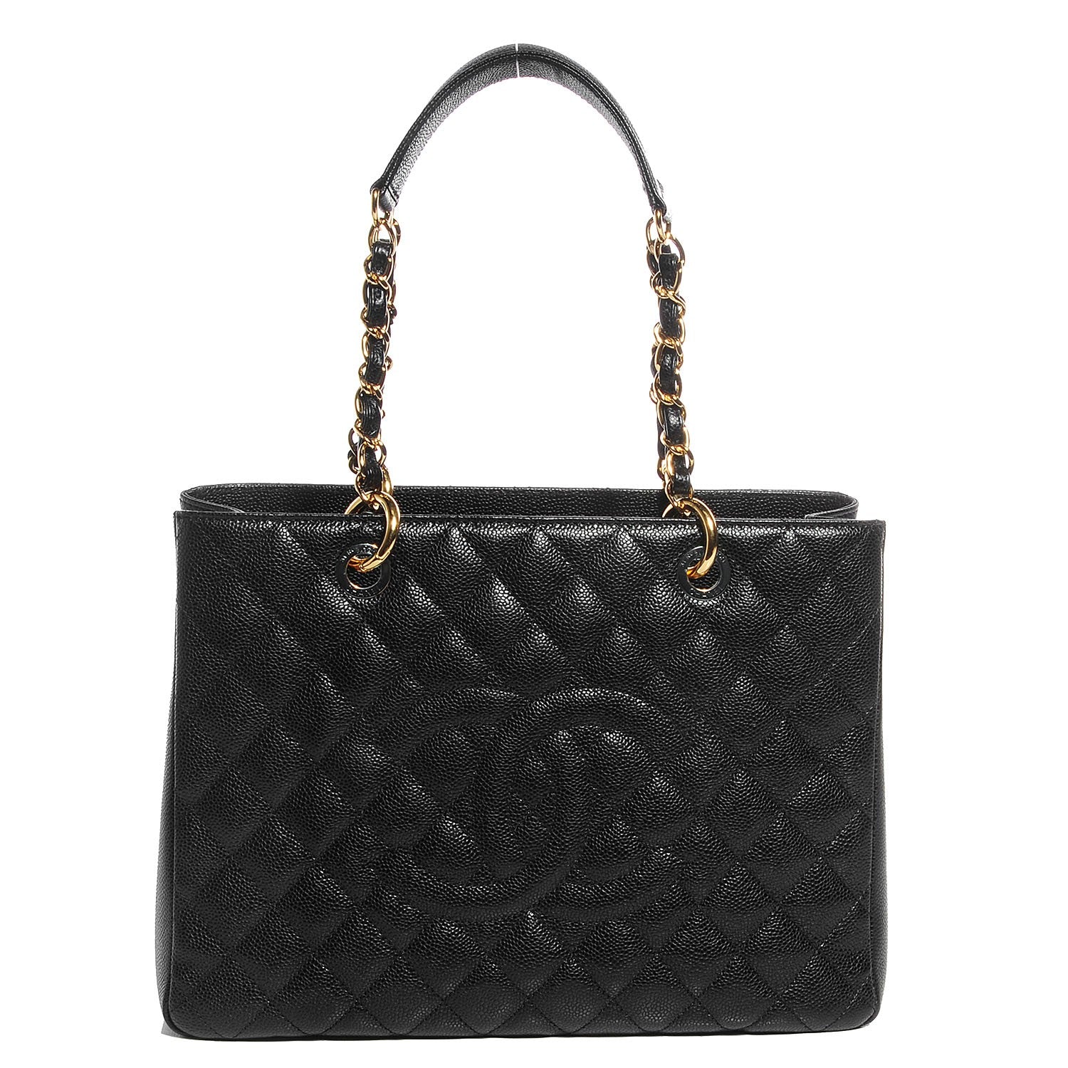 Chanel Caviar Grand Shopping Tote GST Black 1 of 7