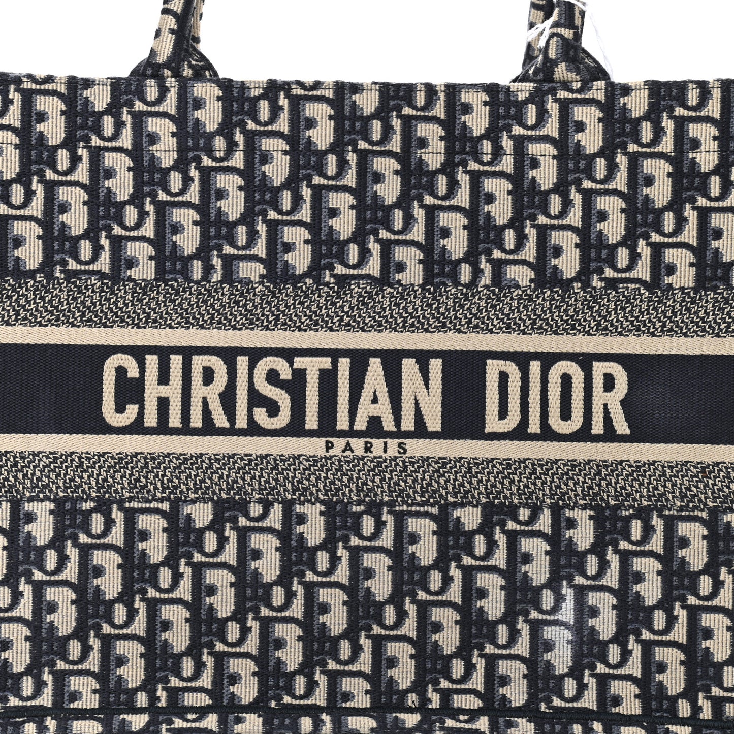 Oblique Medium Book Tote Blue Multicolor