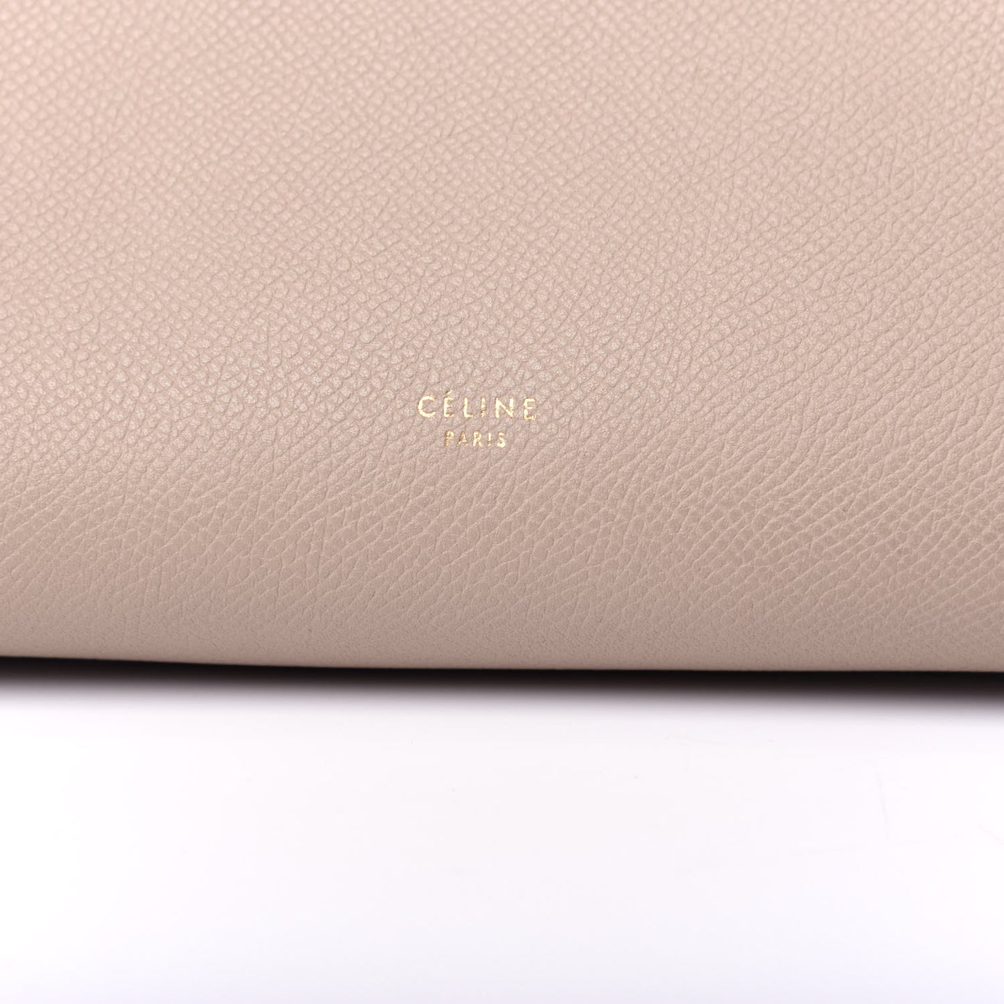 Grained Calfskin Mini Belt Bag Light Taupe