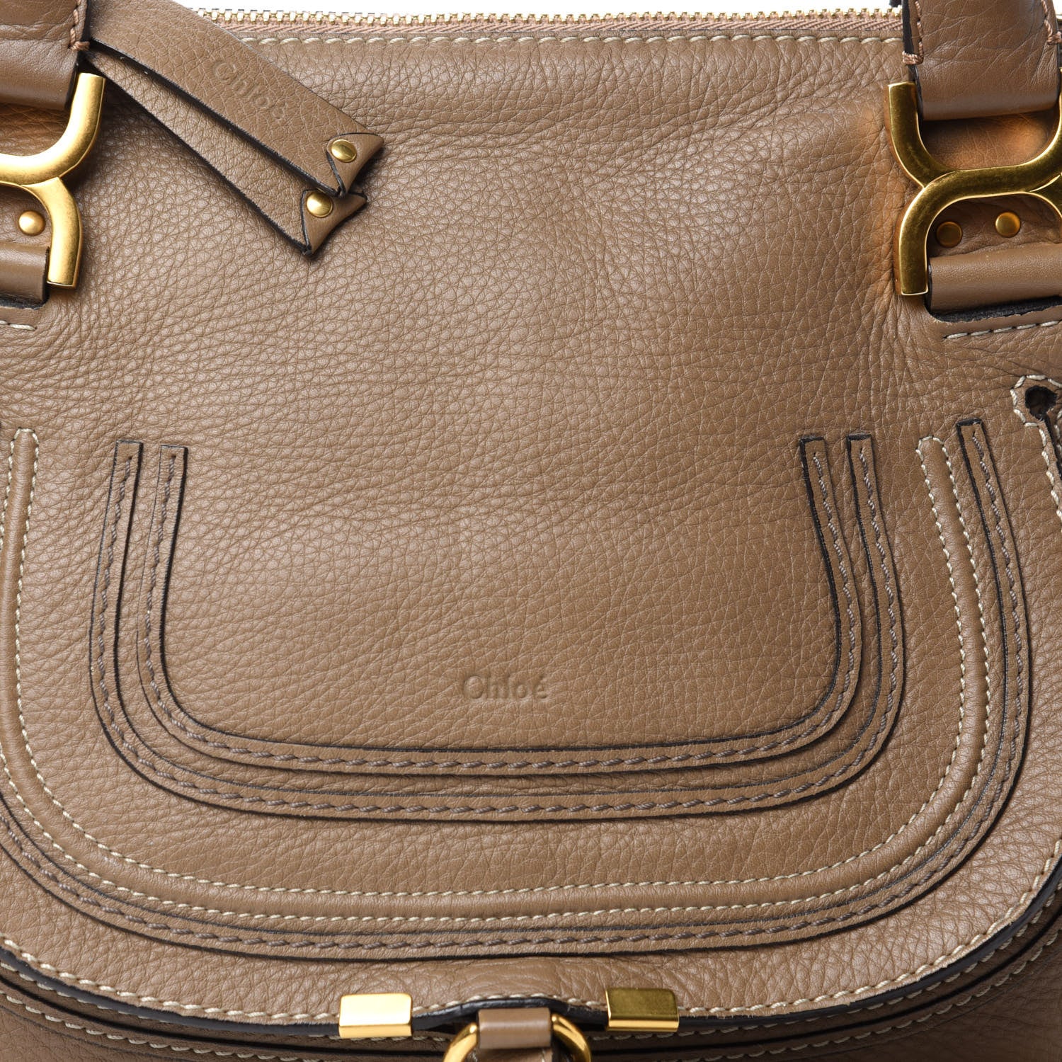 Chloe Calfskin Medium Marcie Satchel Nut 11 of 11