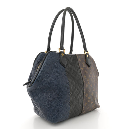 Louis Vuitton Monogram Stripes Medium Bag Marine 3 of 13
