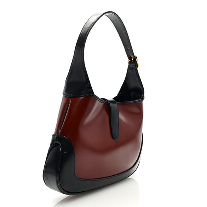 Gucci Boarded Dyana Lux Calfskin Bi-Color Small Jackie 1961 Hobo Mineral Red Blue 3 of 8