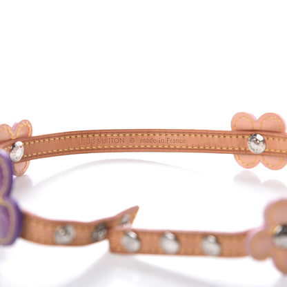 Louis Vuitton Patent Fleur Double Wrap Bracelet 5 of 5