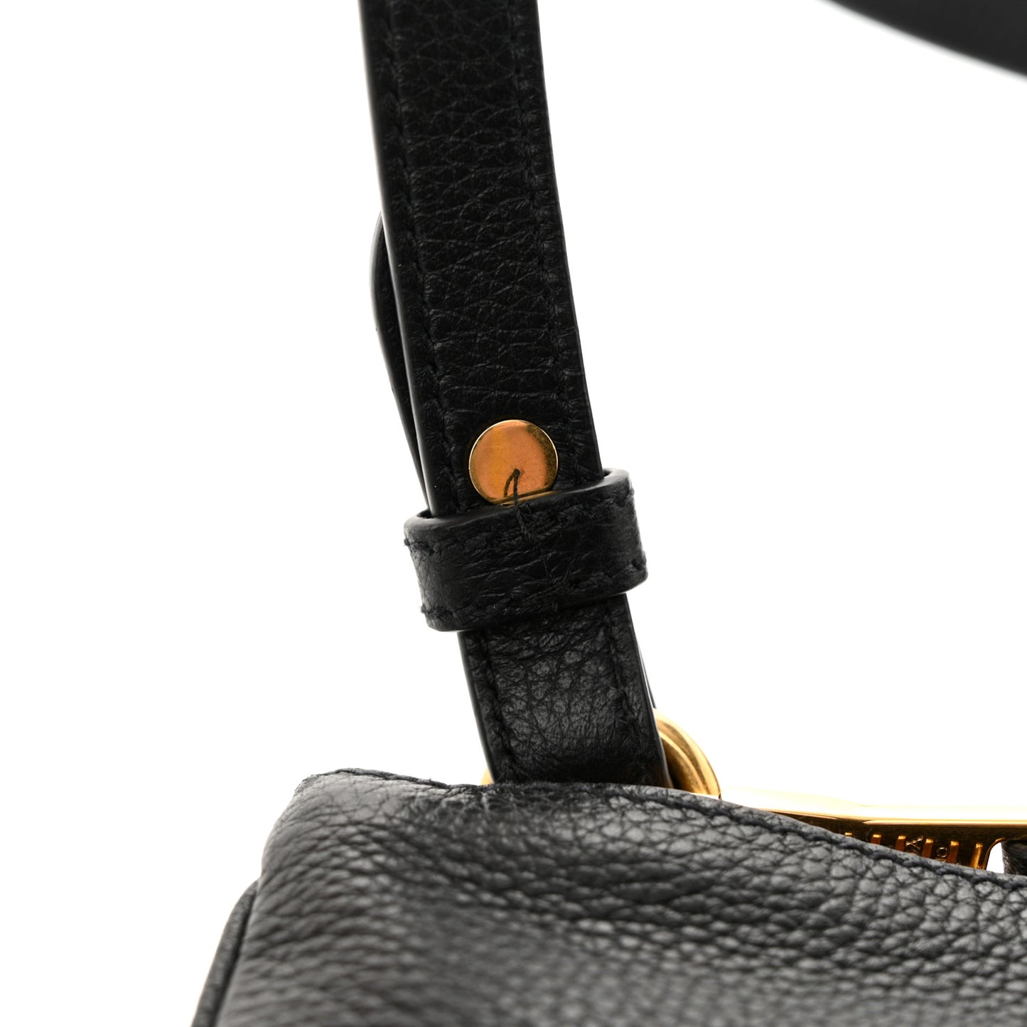Vitello Phenix Double Zip Crossbody Bag Black