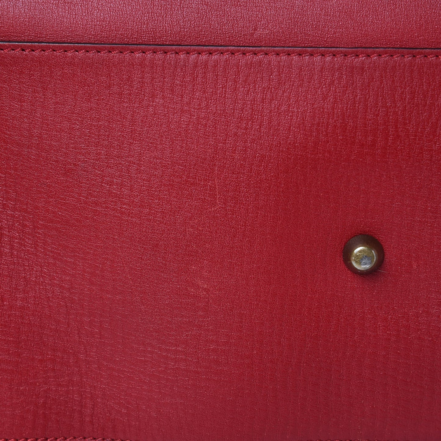 Calfskin Aurore Duffle Bag Vermillion Red