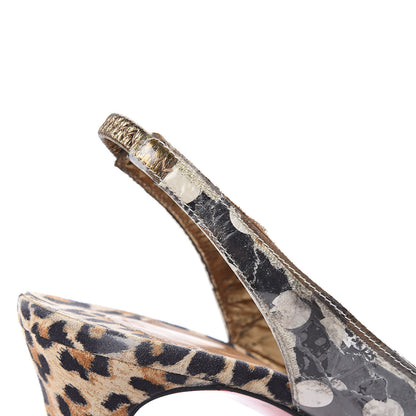 Christian Louboutin PVC Suede Winter Trash 100 Pumps 37 Multi 10 of 12