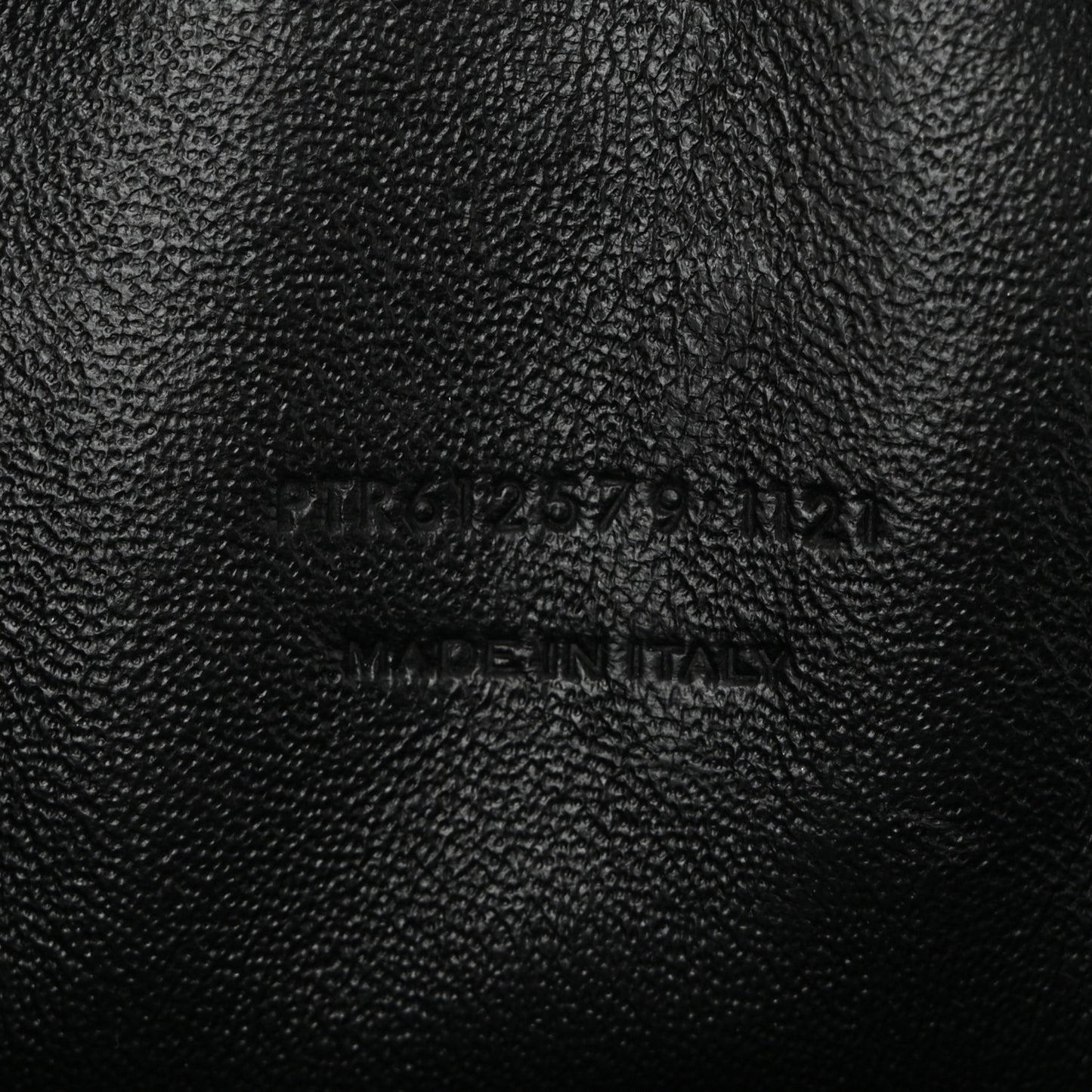 Grain De Poudre Matelasse Monogram Mini Lou Camera Bag Black