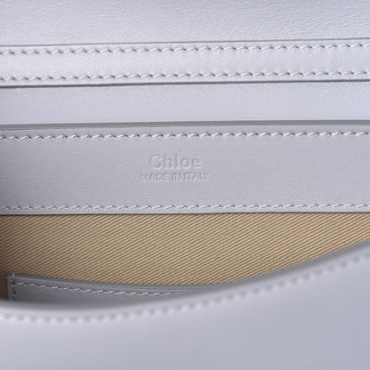 Chloe Calfskin Suede C Clutch With Chain Light Cloud 6 of 9