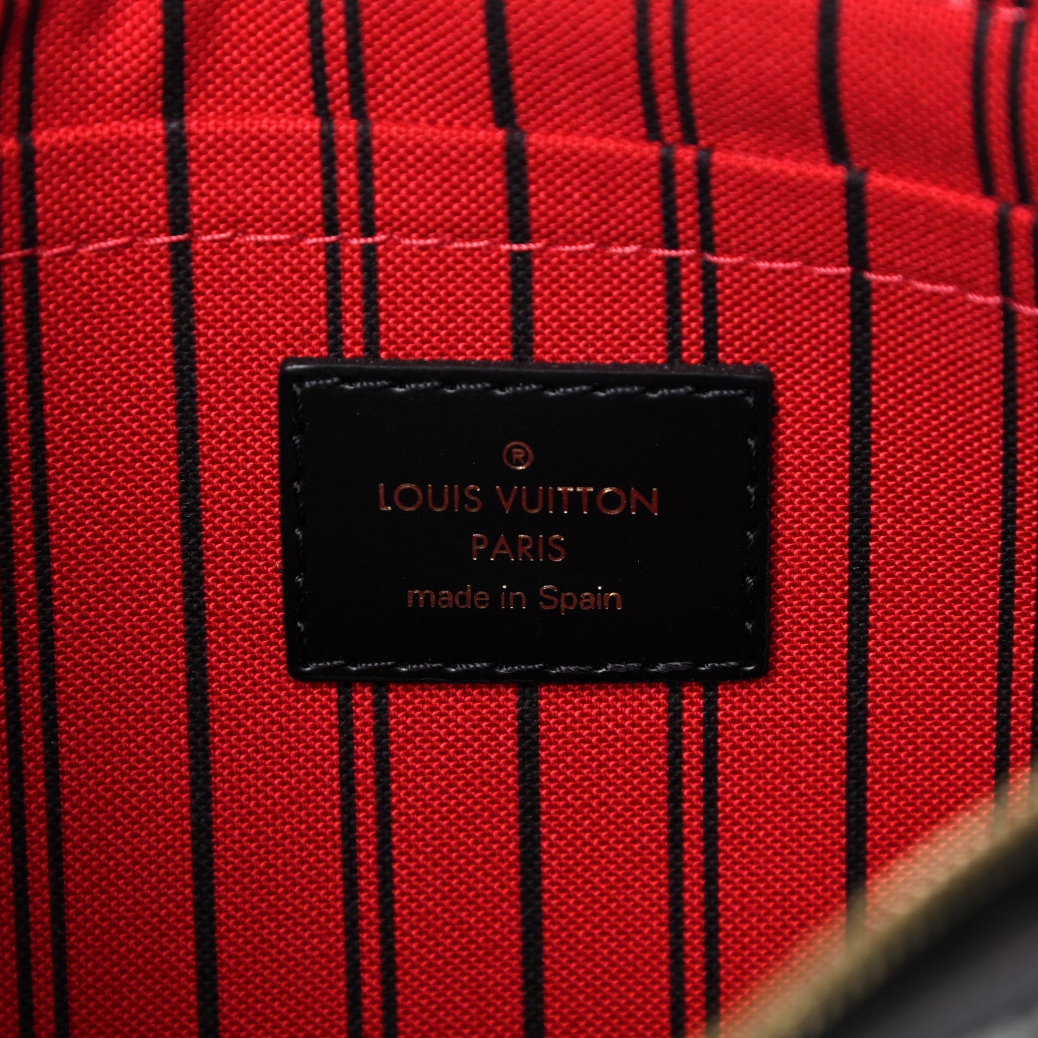 Louis Vuitton Reverse Monogram Kabuki MM GM Pochette 6 of 14