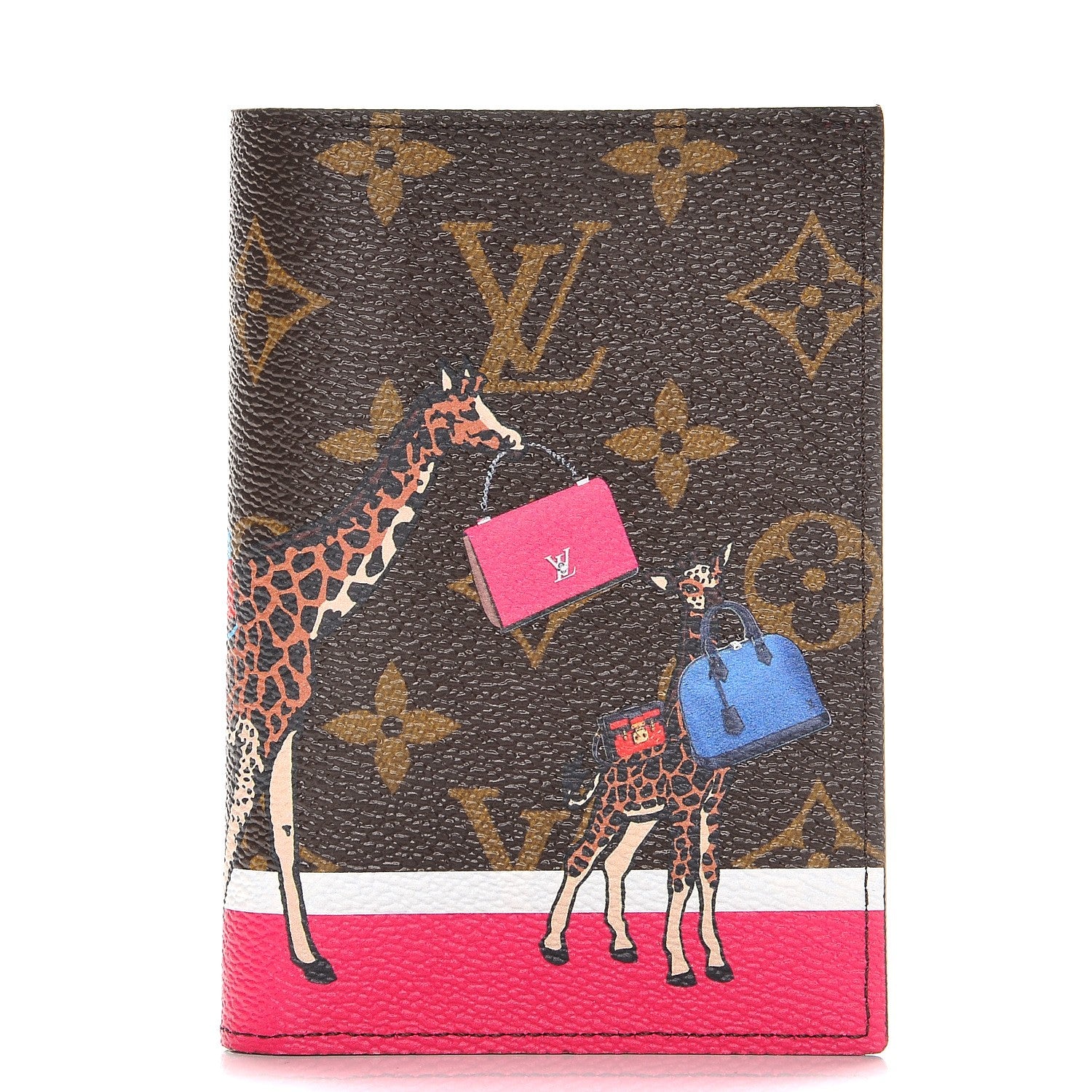 Louis Vuitton Monogram 2017 Christmas Animation Passport Cover 1 of 7