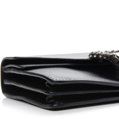 Gucci Pebbled Calfskin Small Dionysus Shoulder Bag Black 8 of 12