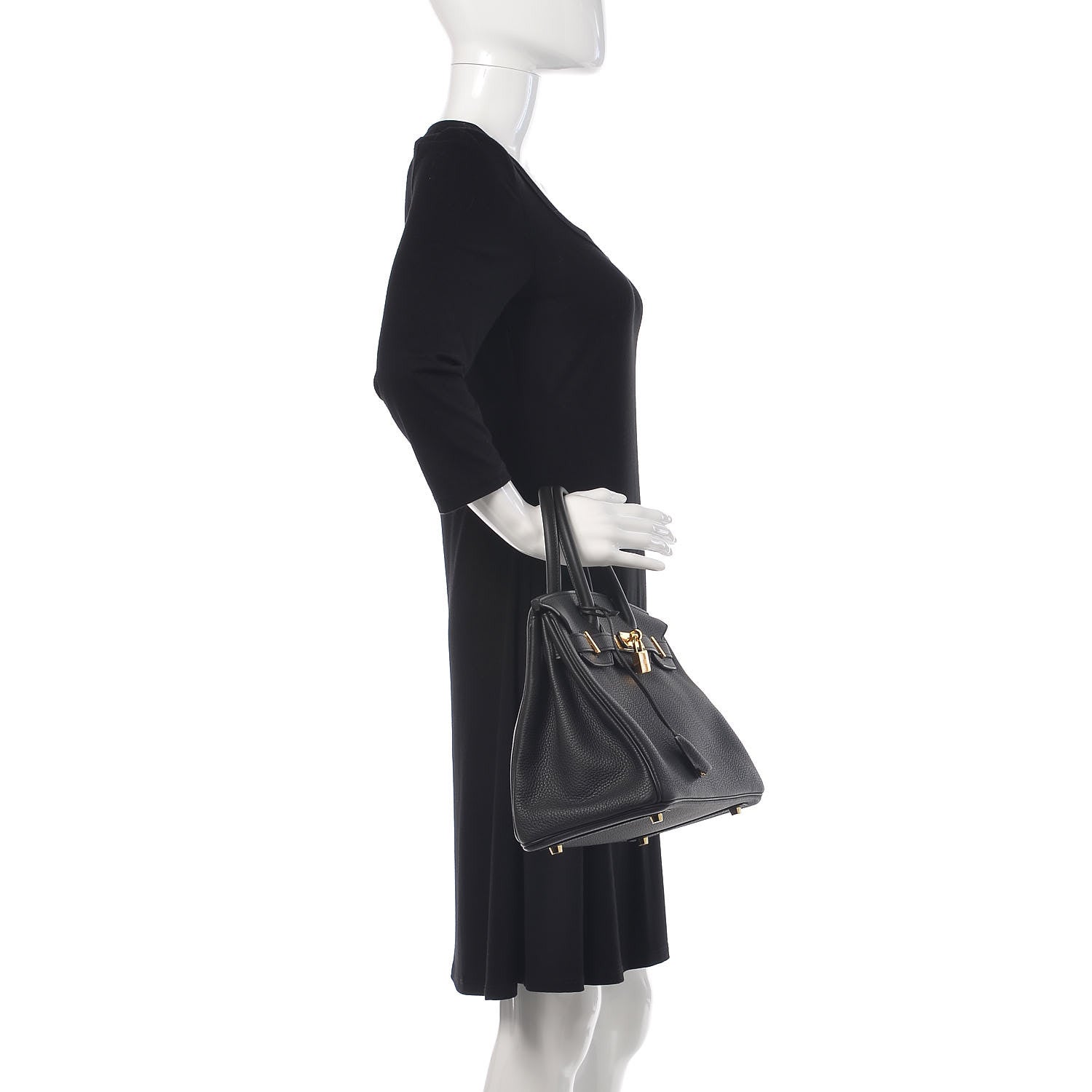 Hermes Togo Birkin 30 Black 2 of 32