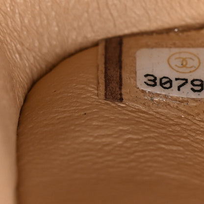 Chanel Caviar Quilted Medium Double Flap Beige Clair 7 of 9