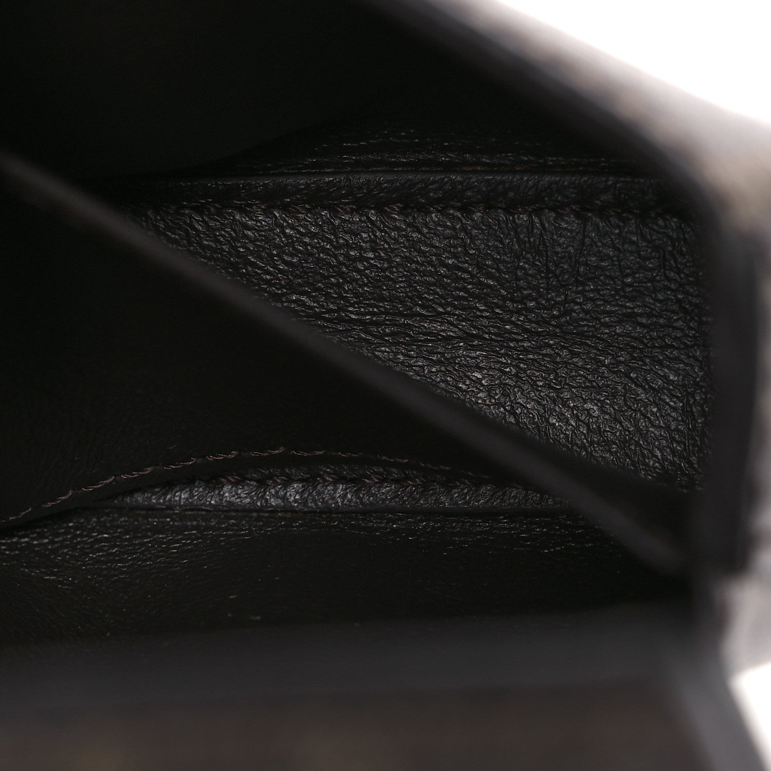 Fendi Glazed Fabric FF 1974 Nano Baguette Charm Mogano Panna 6 of 12